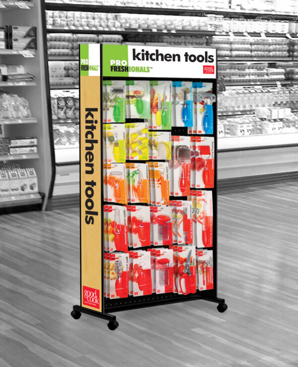 Power Platform KitchenTools Dairy PPF application 1 | TM Shea Products | Retail Merchandising Display Solutions