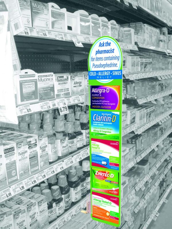 Shelf Sign Holders PP B application 3 | TM Shea Products | Retail Merchandising Display Solutions