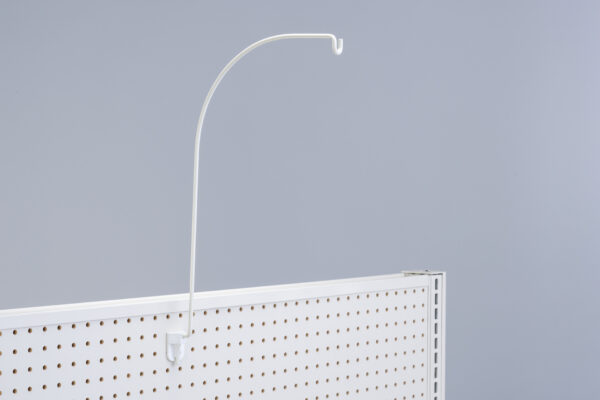 ArcArm 169PegBoard 1S 1H PSW PB1 169 scaled | TM Shea Products | Retail Merchandising Display Solutions